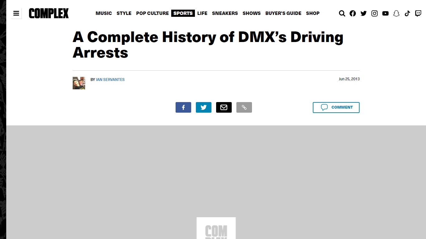 A Complete History of DMX’s Driving Arrests | Complex